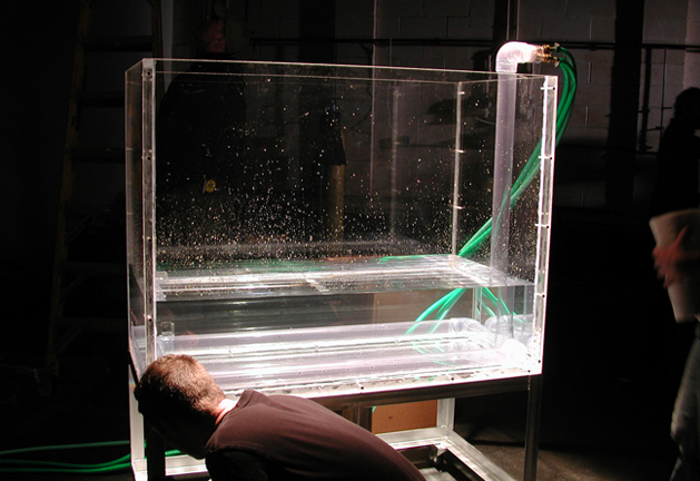 300 gallon bubble tank for SNL