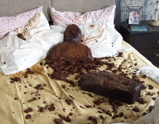 brownie Husband, the morning after