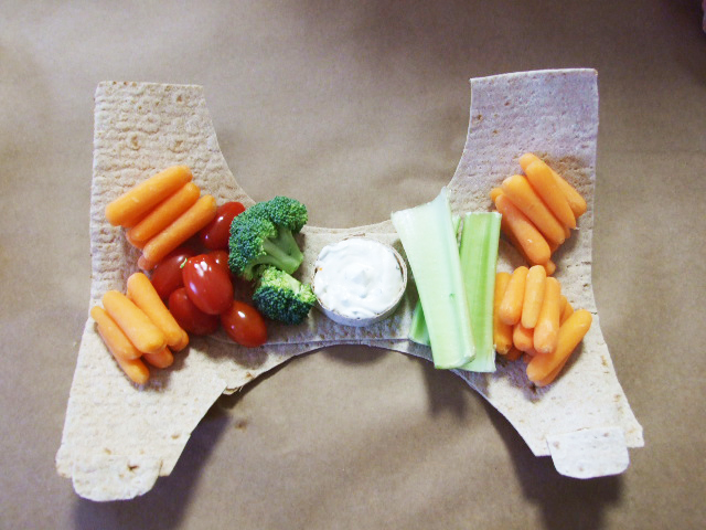 Edible Diaper Crudite for SNL