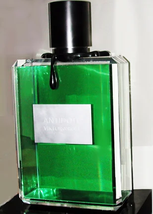 700 lb 'antidote' cologne bottle