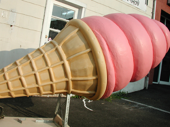 Giant Ice Cream Cone 