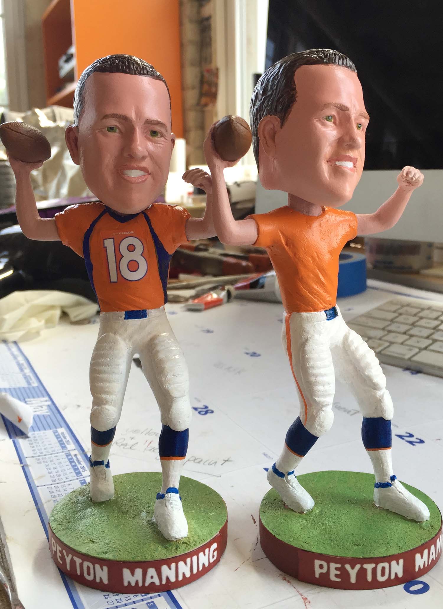 Peyton Manning bobble head