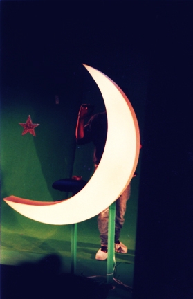 Light up Moon Model and Seat