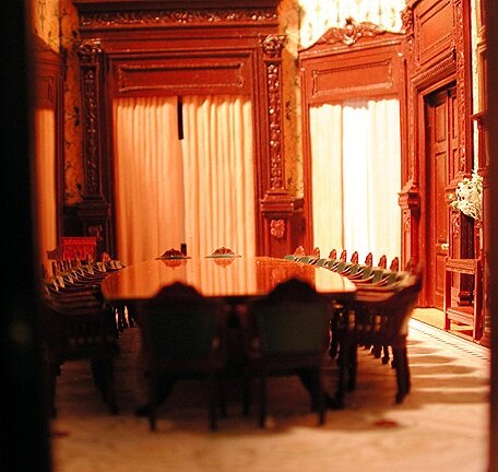 MetLife miniature boardroom