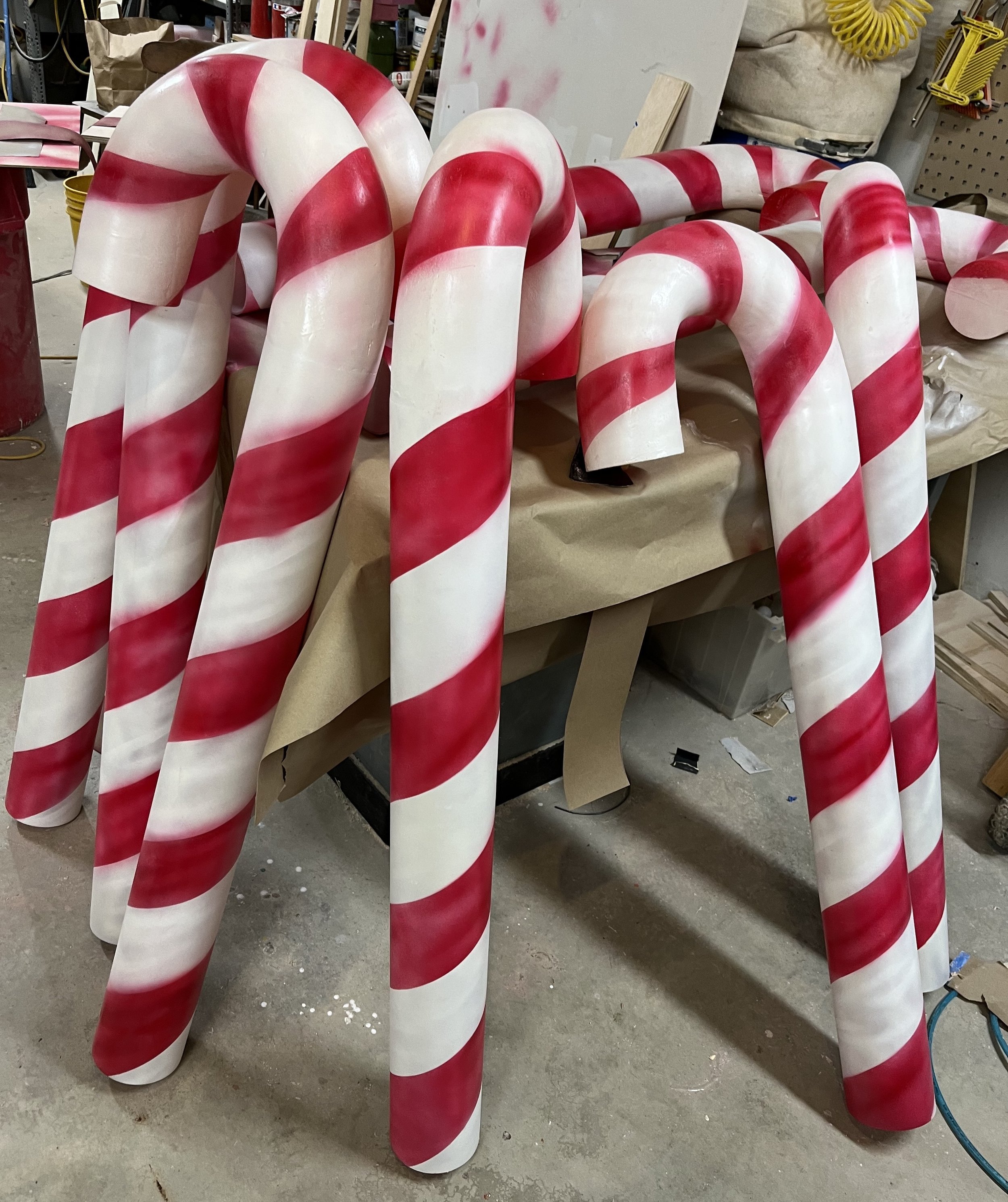 giant candy canes