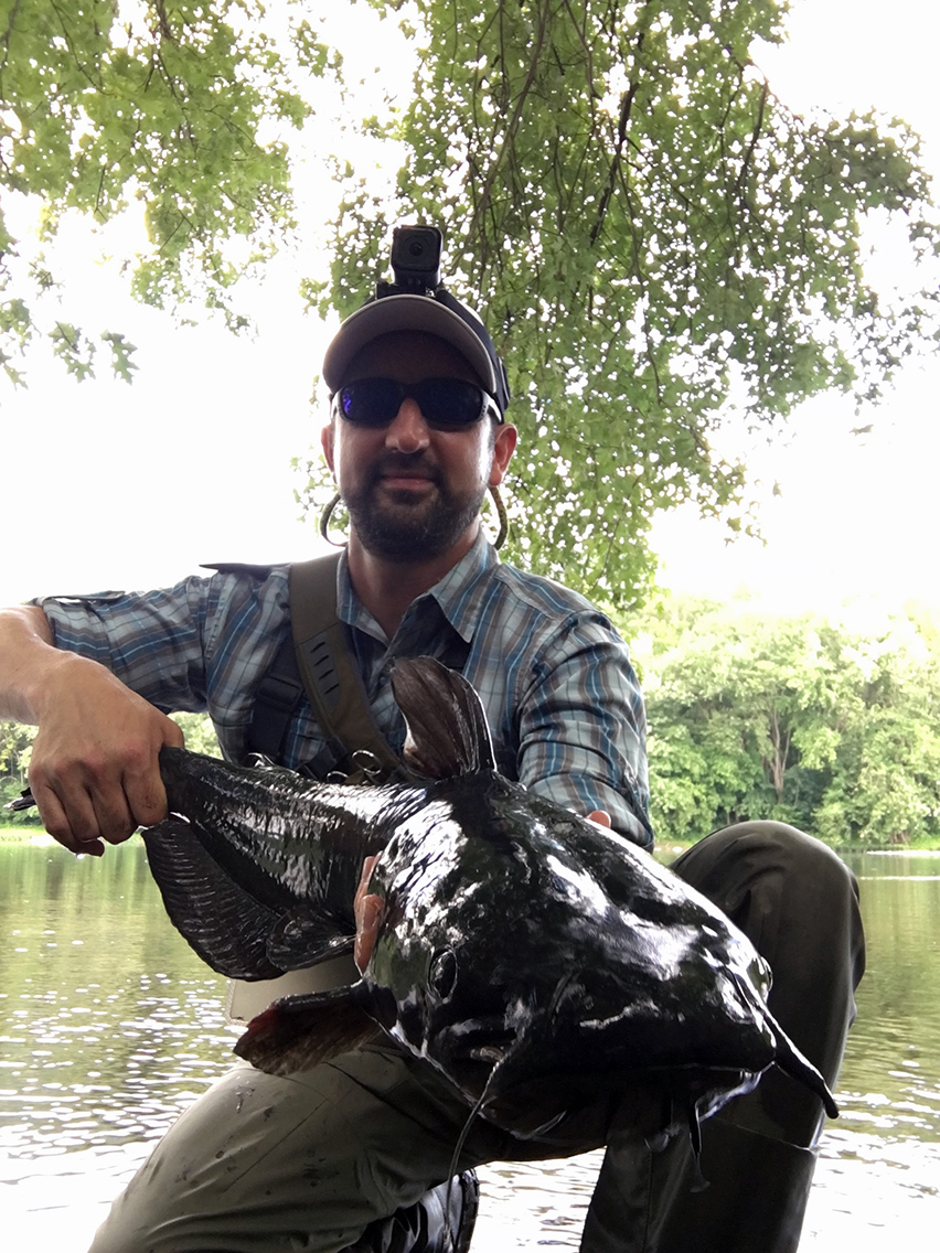 One ugly fish, but they make for a great fight on a fly rod.