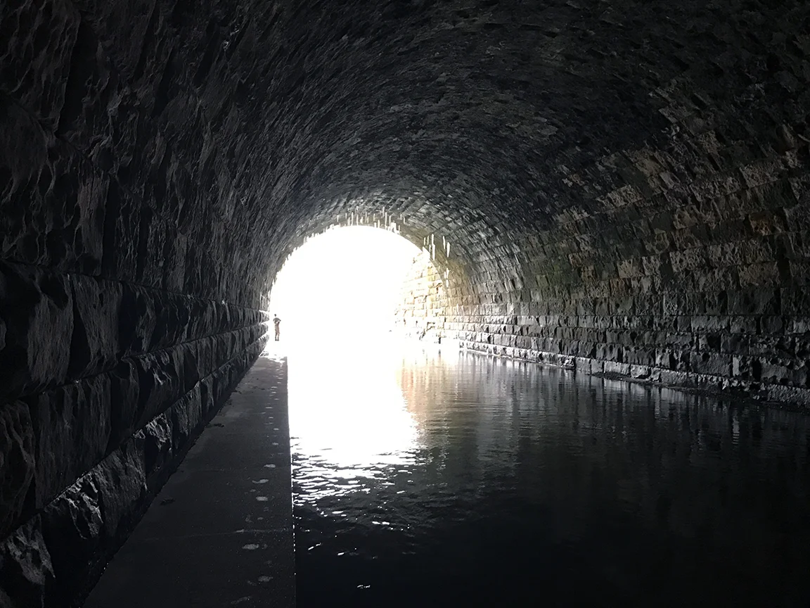 One of the "tubes" on Elk Creek.