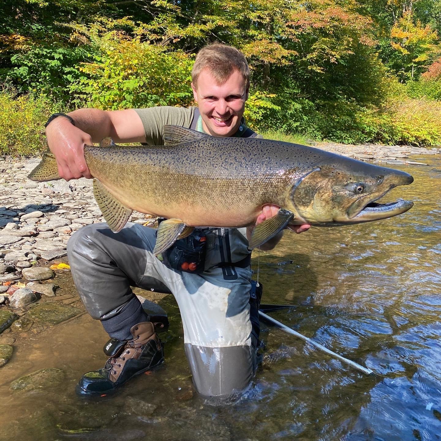 Fly Fishing The Salmon River In New York: Part 2 - Gear To Use — Wooly  Bugged