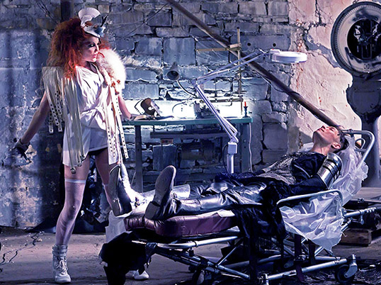 Carmit Bachar as the amazing and luscious villainess in That Rogue Romeo’s new Machine & Magic Video⇒⇒ http://youtu.be/iFU3NA8NHR0 Photo by Djeneba Aduayom