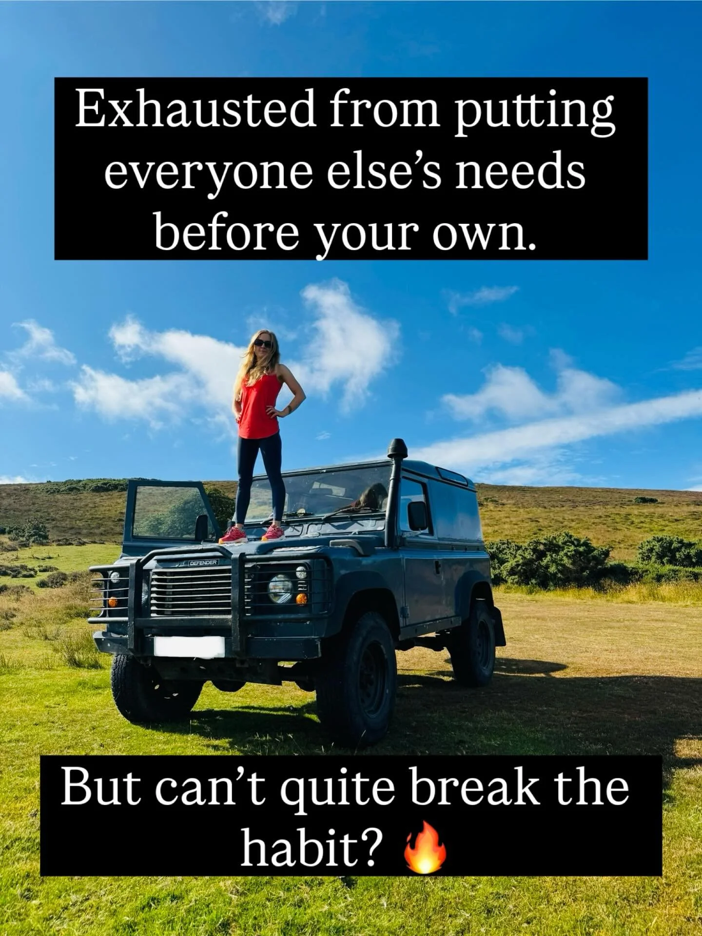 Let&rsquo;s be honest - the reason you&rsquo;re exhausted isn&rsquo;t because life is hard.

It&rsquo;s because you&rsquo;ve spent YEARS putting everyone else first and calling it &ldquo;being a good person.&rdquo;

Meanwhile&hellip;

Your needs? At 