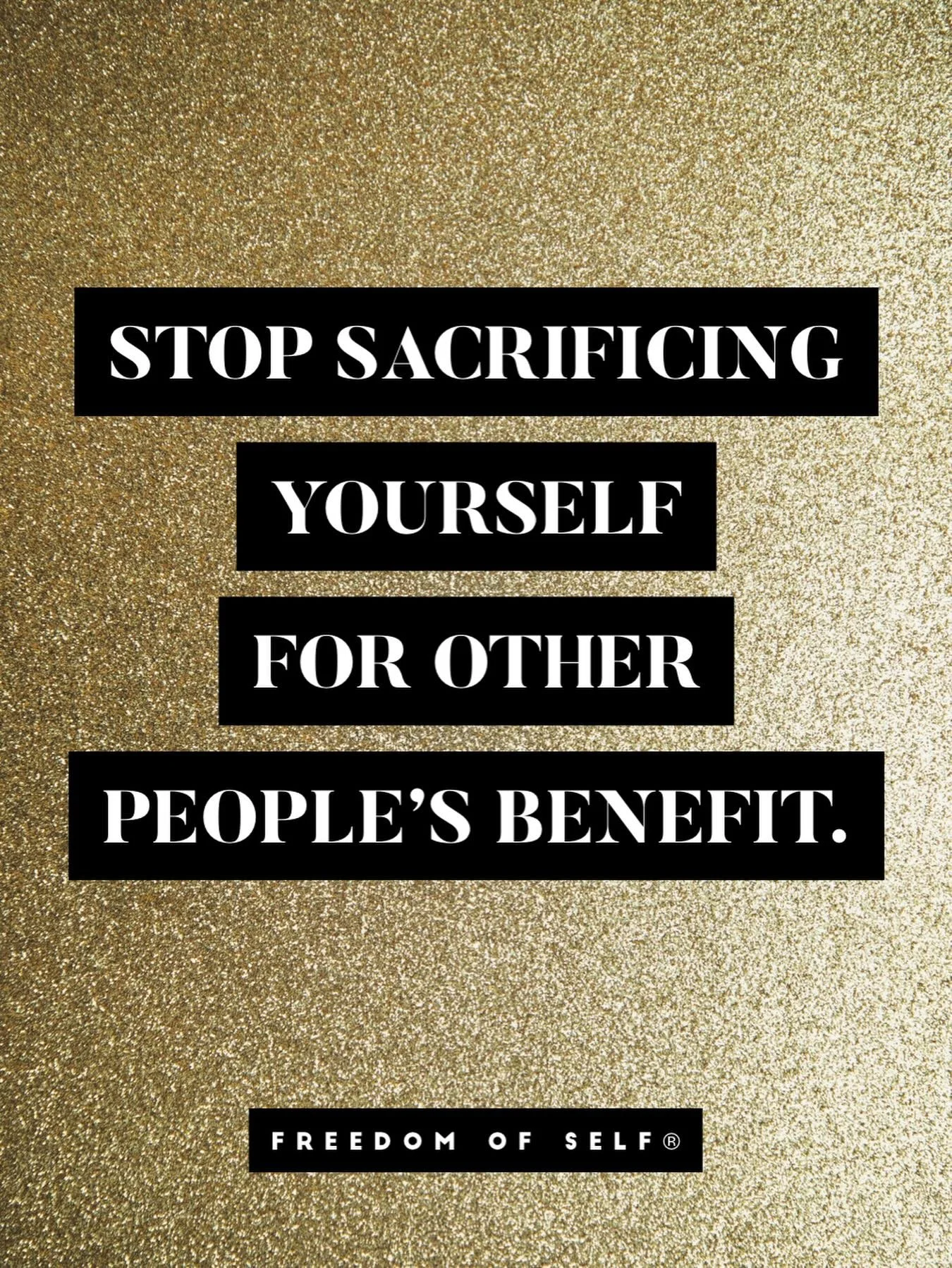 Stop breaking your own back to keep everyone else comfortable.

Freedom of Self&reg; starts with one decision: you first.
Always.

If this hits, it&rsquo;s time you and I talk.

👉 DM me &ldquo;BOUNDARIES&rdquo; for next steps.

#freedomofself #selfl
