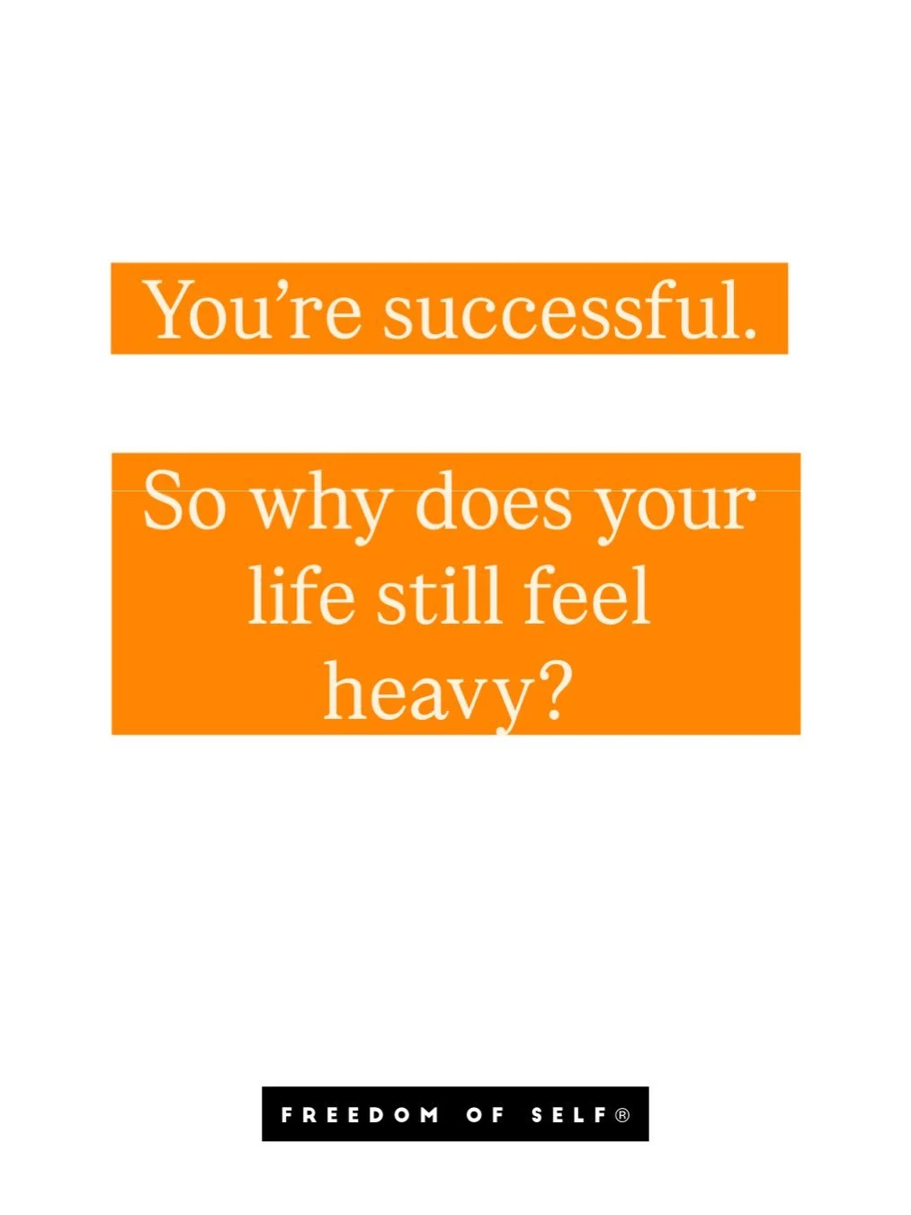 You&rsquo;ve built a life that looks successful.
And yet&hellip; it feels heavier than it should.

Not because you&rsquo;re ungrateful.
Not because you lack drive or discipline.

But because you&rsquo;ve outgrown the identity that once made everythin