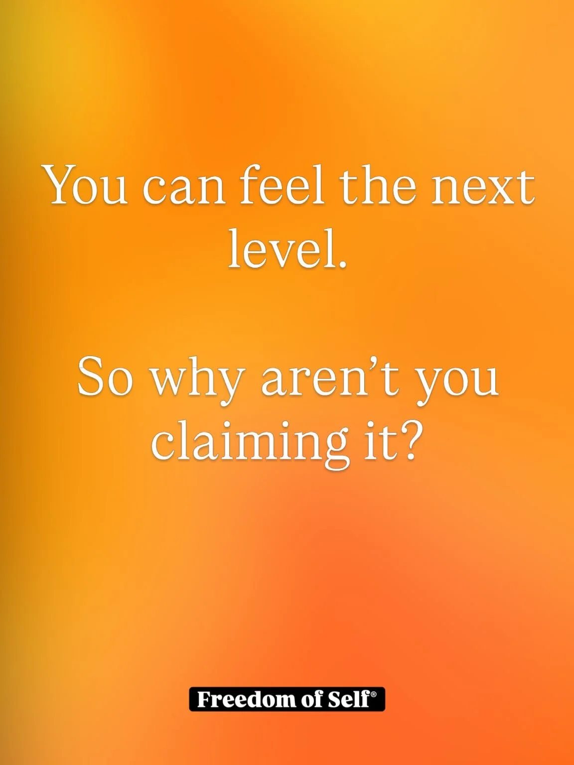 You&rsquo;re not stuck because you haven&rsquo;t worked hard enough.

You&rsquo;re stuck because the block isn&rsquo;t visible.

High-level women don&rsquo;t need surface fixes.

They need the thing underneath everything to move.

The quiet imposter 