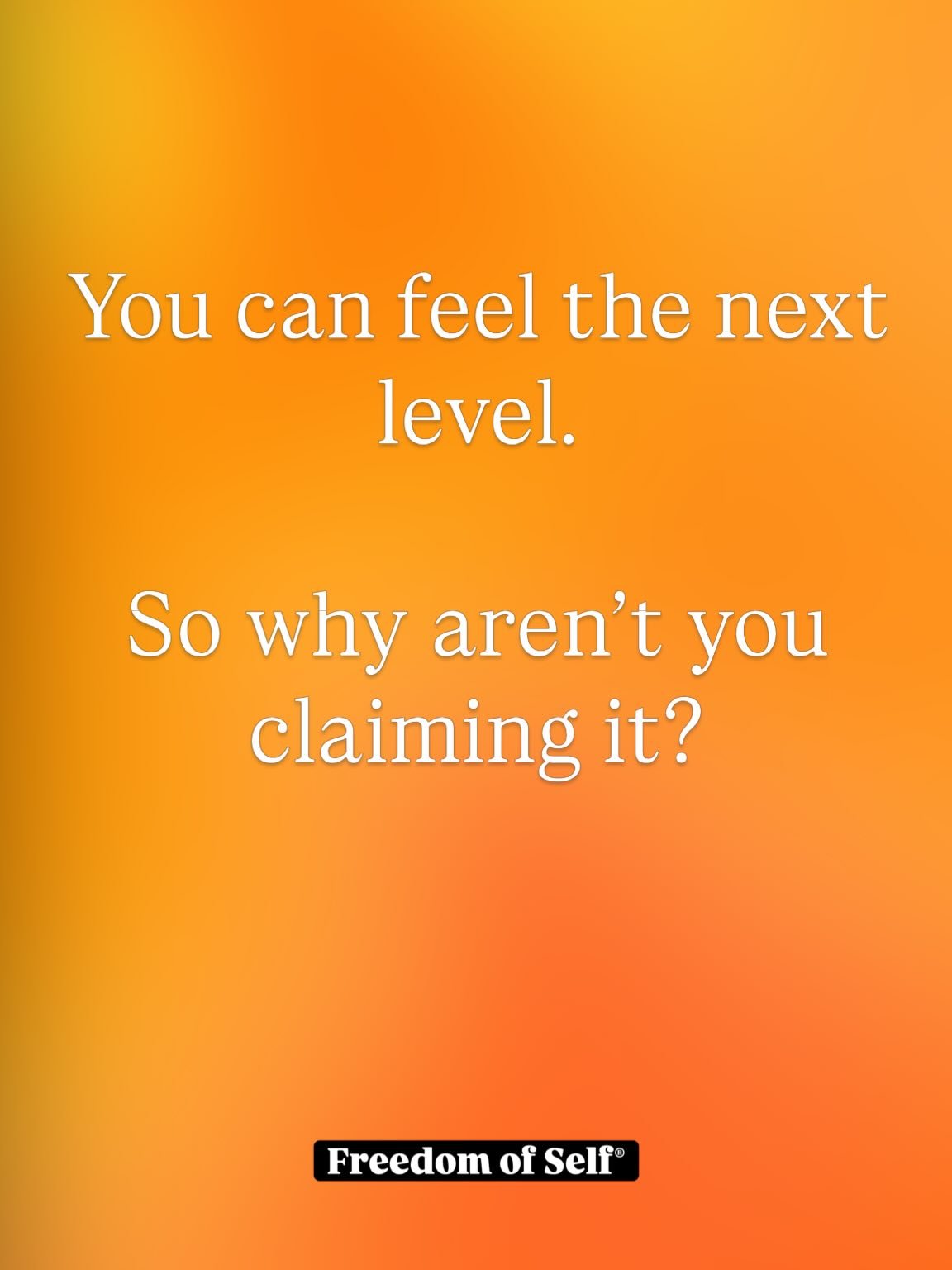 You&rsquo;re not stuck because you haven&rsquo;t worked hard enough.

You&rsquo;re stuck because the block isn&rsquo;t visible.

High-level women don&rsquo;t need surface fixes.

They need the thing underneath everything to move.

The quiet imposter 