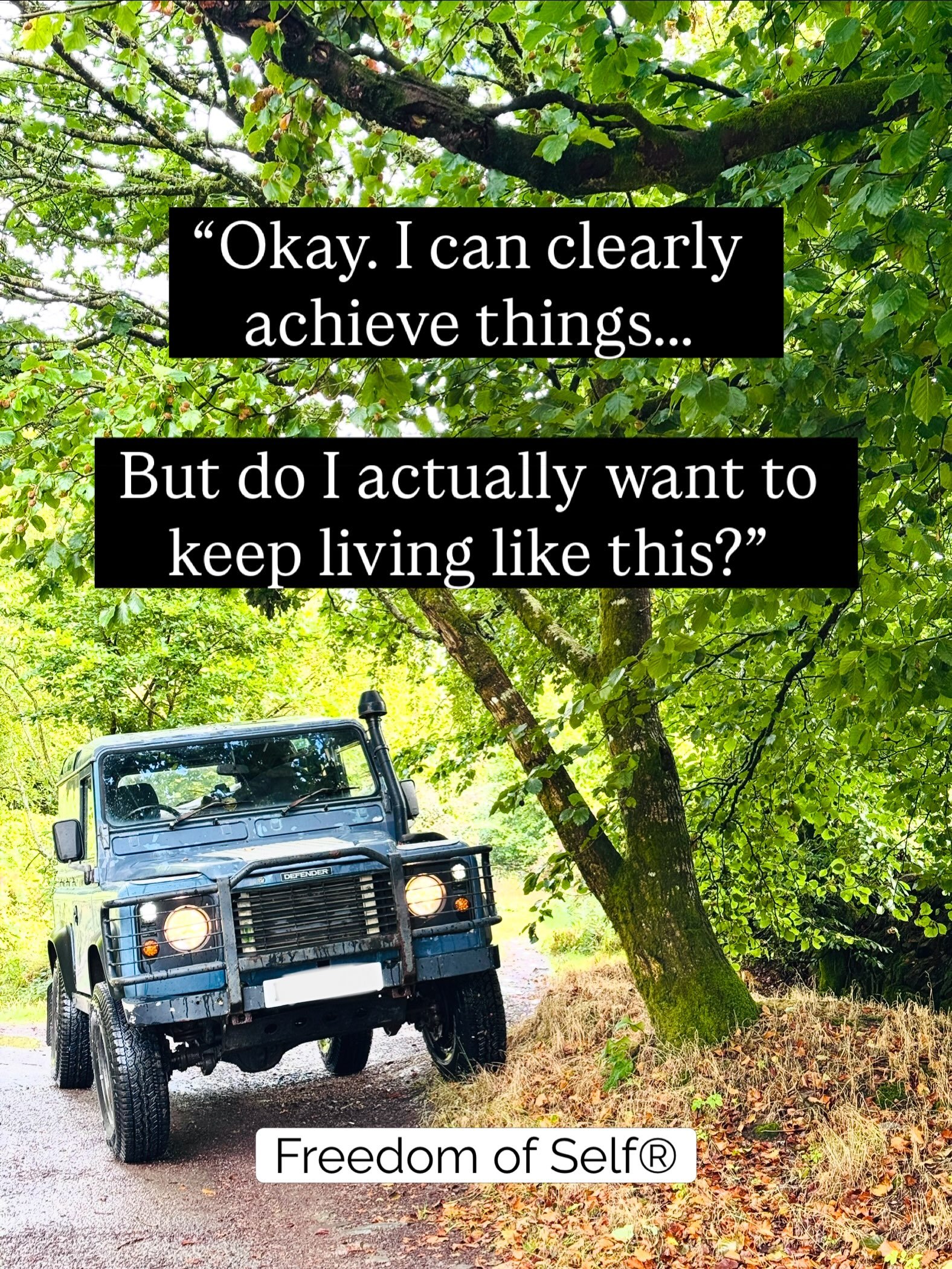 There is a particular kind of dissatisfaction that doesn&rsquo;t look like dissatisfaction.

You&rsquo;re functioning.

You&rsquo;re achieving.

People probably think you&rsquo;re doing pretty well.

And yet, somewhere underneath all of it, there&rsq