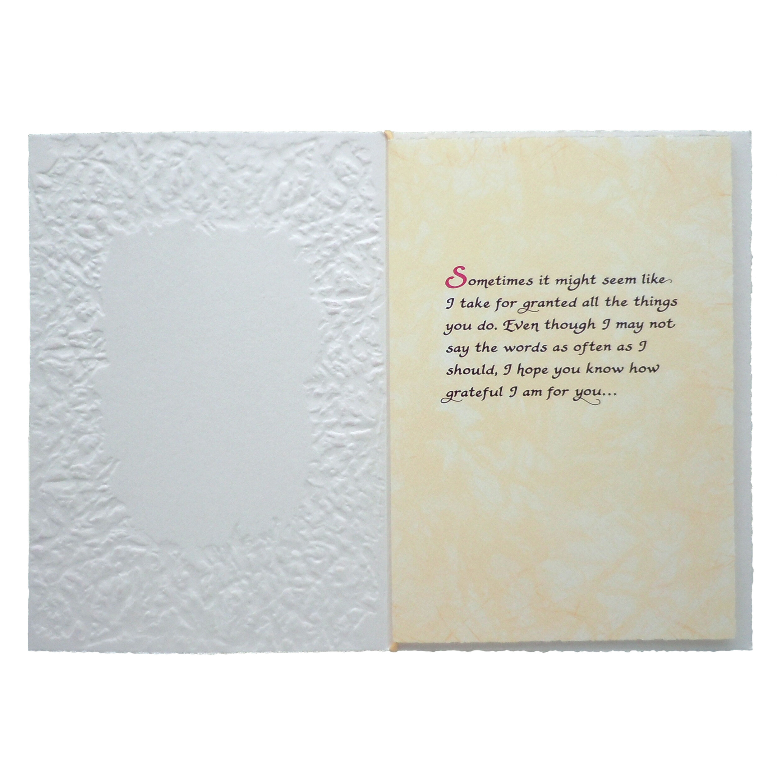 OK for Strained Relationship  c19 With Love to my Wife Details about   MOTHERS DAY CARD 