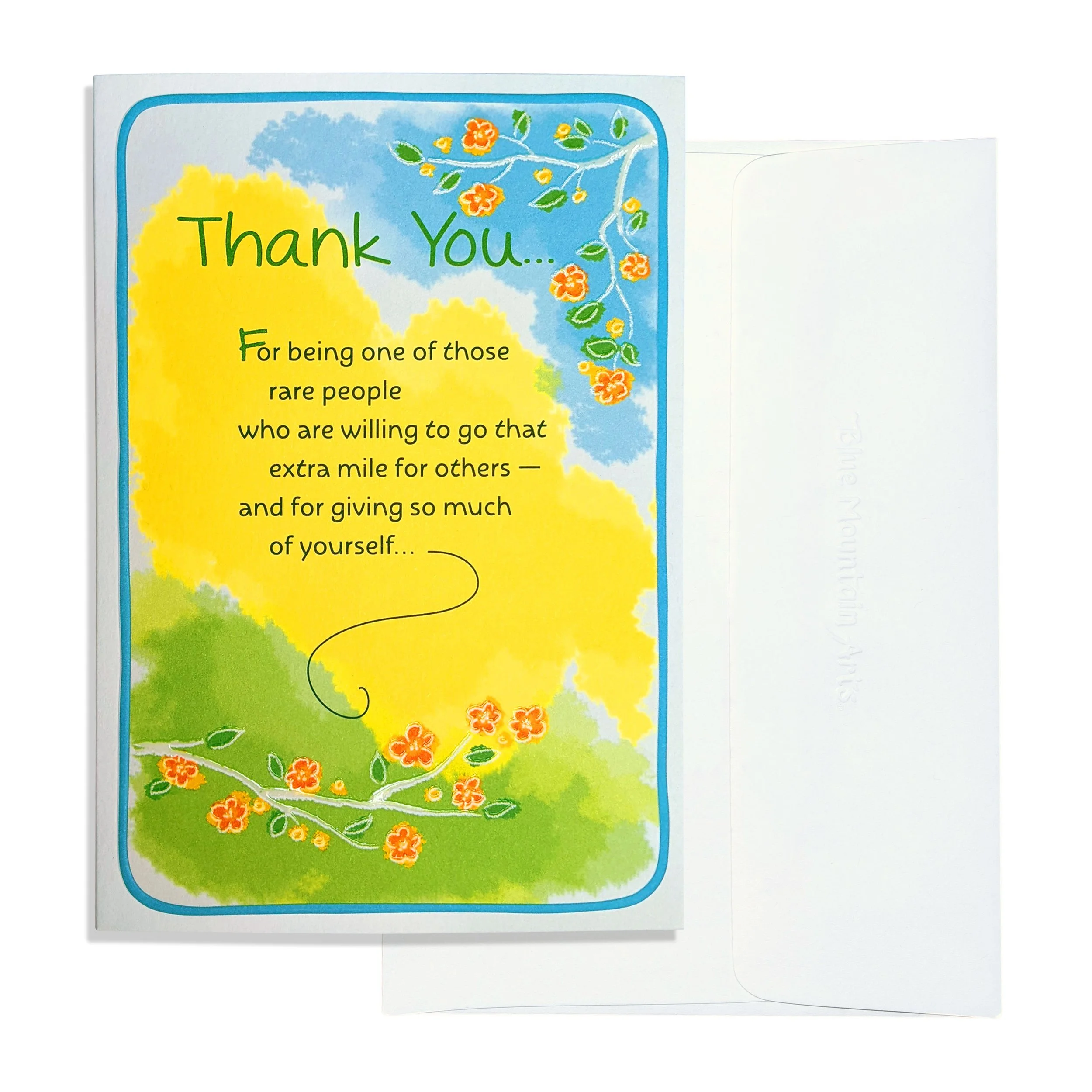 “Thank You…” — Blue Mountain Arts