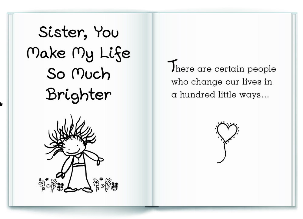 I Love You, Sister Little Keepsake Book by Marci — Blue Mountain Arts