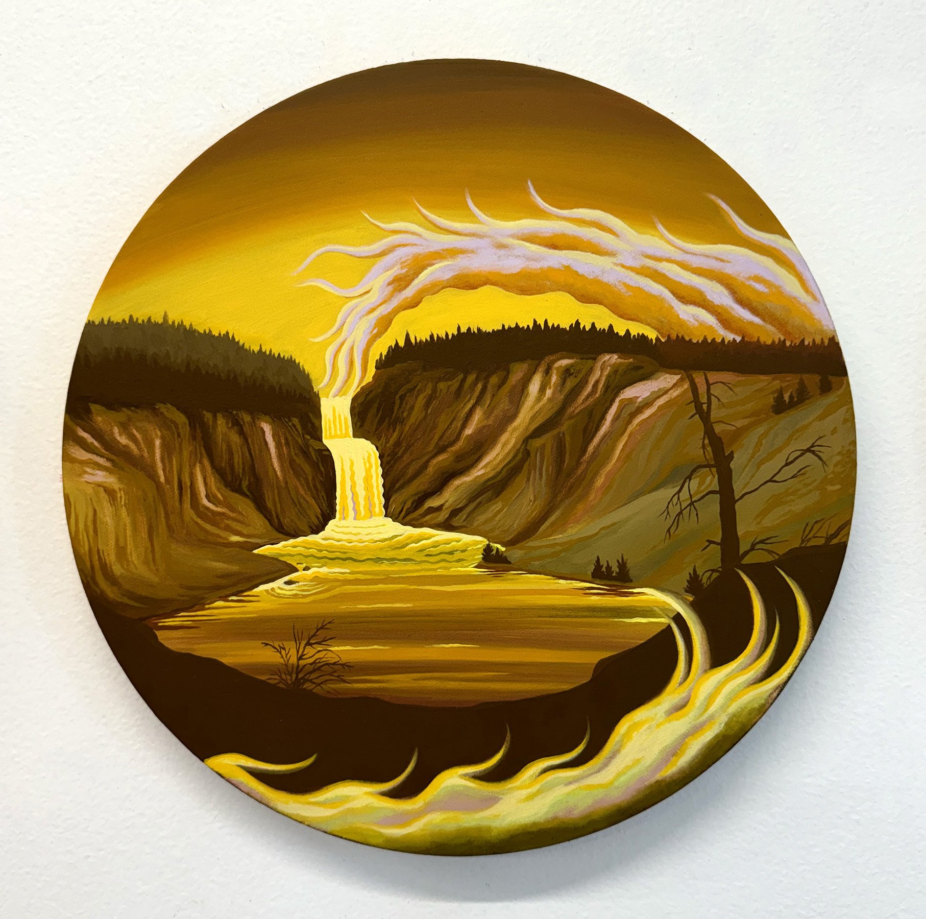 Spiraling II (after Yellowstone)