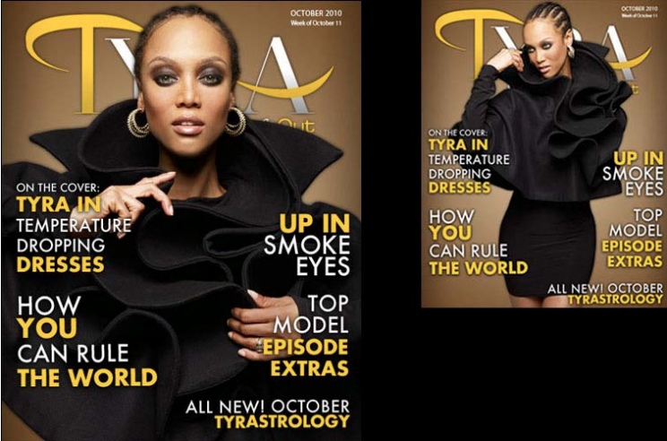 Tyra Magazine, Coat by Maya Luz