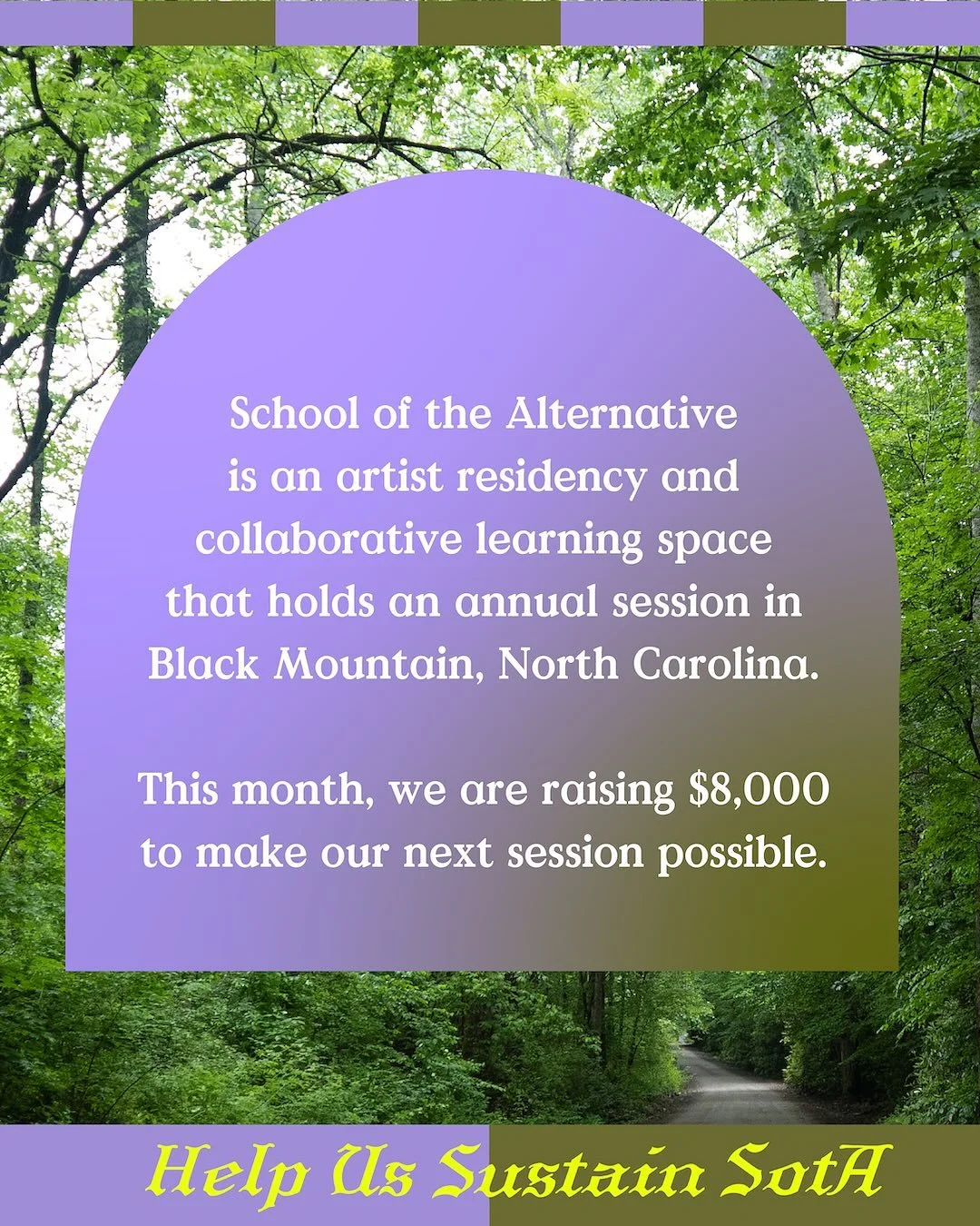 Our annual fundraiser has launched! 🌸We need your support to make our next session happen.🌸
Your donation funds scholarships and operational costs and stipends for creative labor and the kind of radical experimentation and organizing that we need
