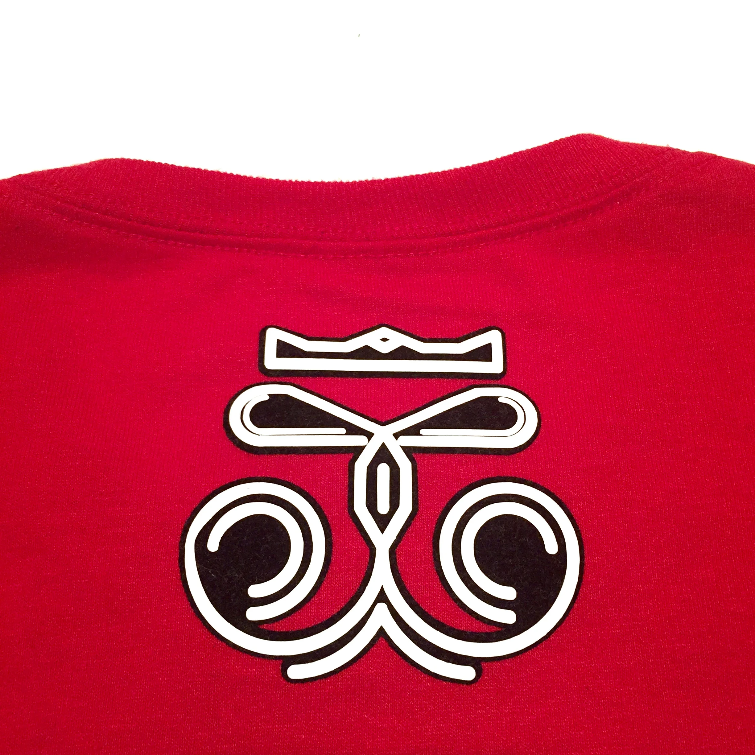 Red/Black/White Gregory Duane Royalty T-shirt Back Logo