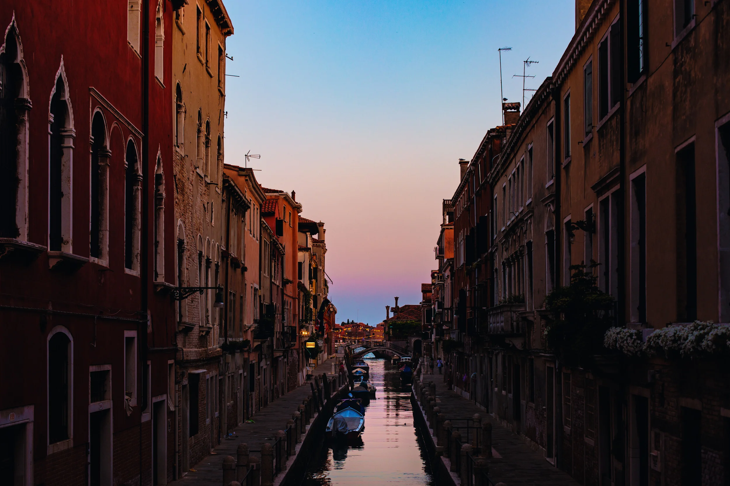 Sunset Canal