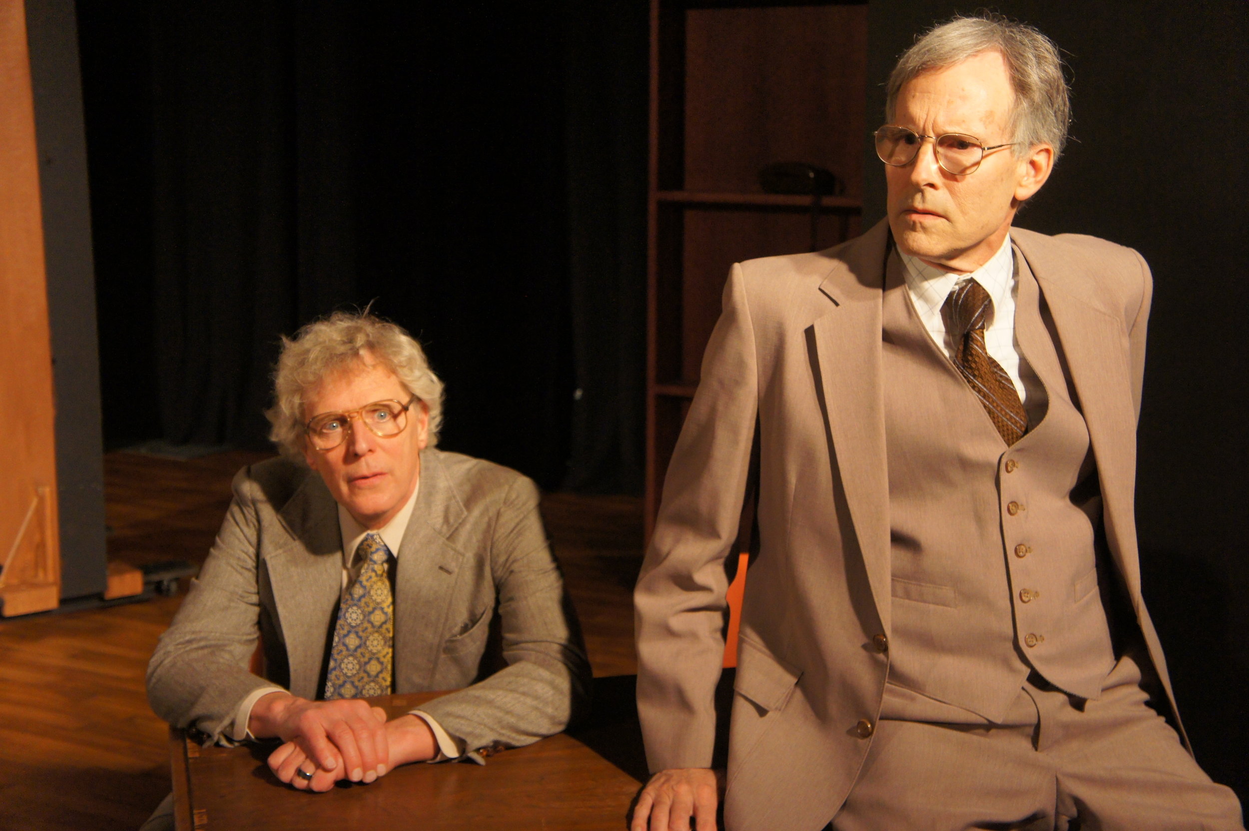 Jim Reston (Mark Hansen) and Bob Zelnick (Jeff Lee)