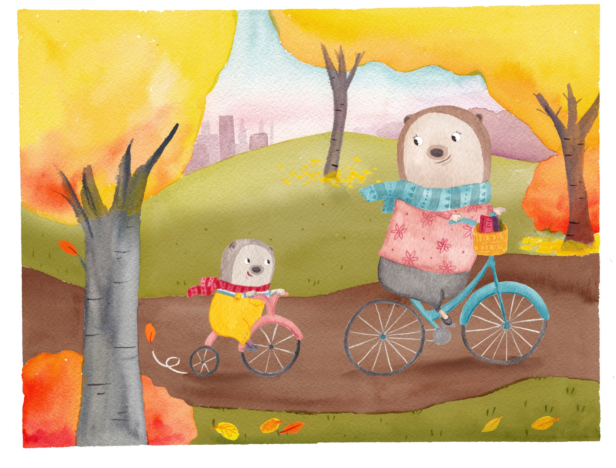 Concept art for What Mommies Like by Judy Carey Nevin. Little Bee Books 2018