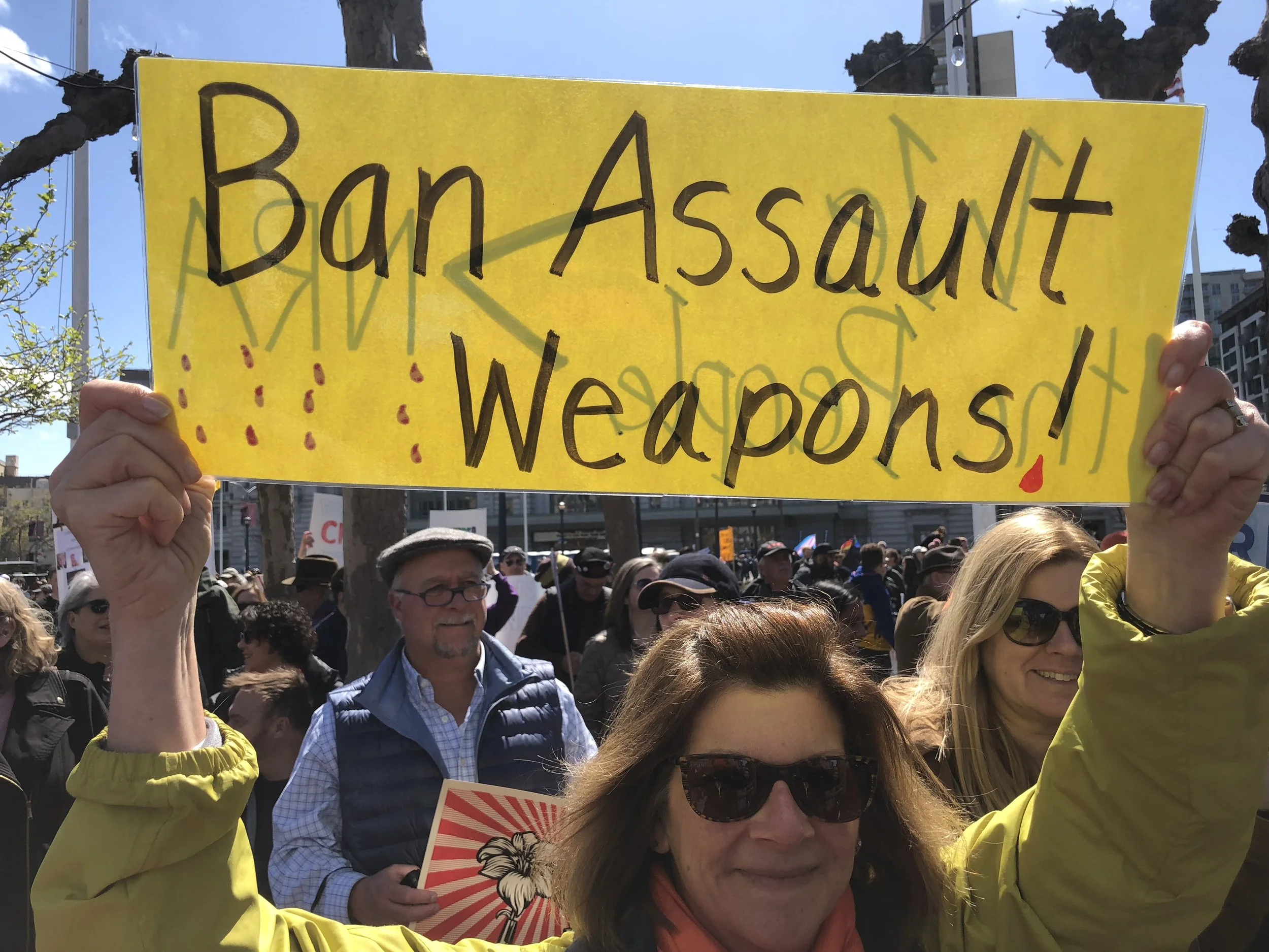 September Williams Author of Chasing Mercury: Columbine High Alumni at March for Our Lives/ SF