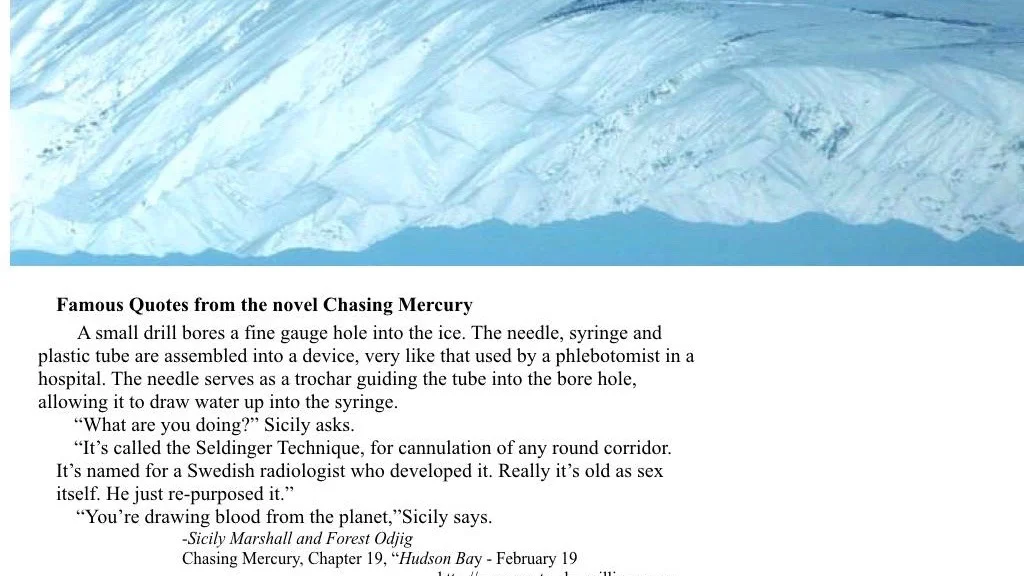 Copy of September Williams Author of Chasing Mercury is excited about two online interviews coming up!