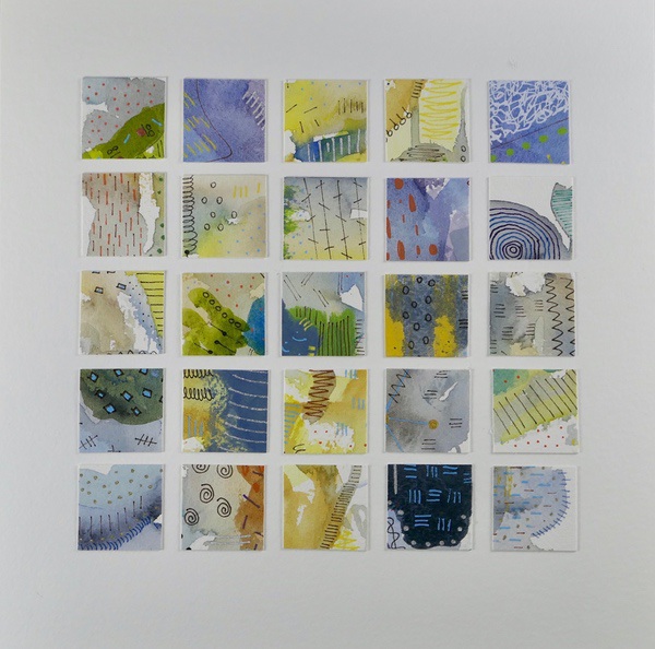 Azures and Violets # 4