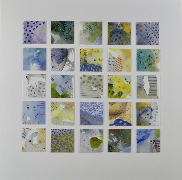 Azures and Violets # 6