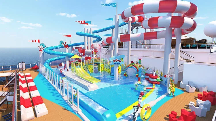 Carnival Cruise Line's Newest Ship Will Have The First-Ever Dr. Seuss Water Park!