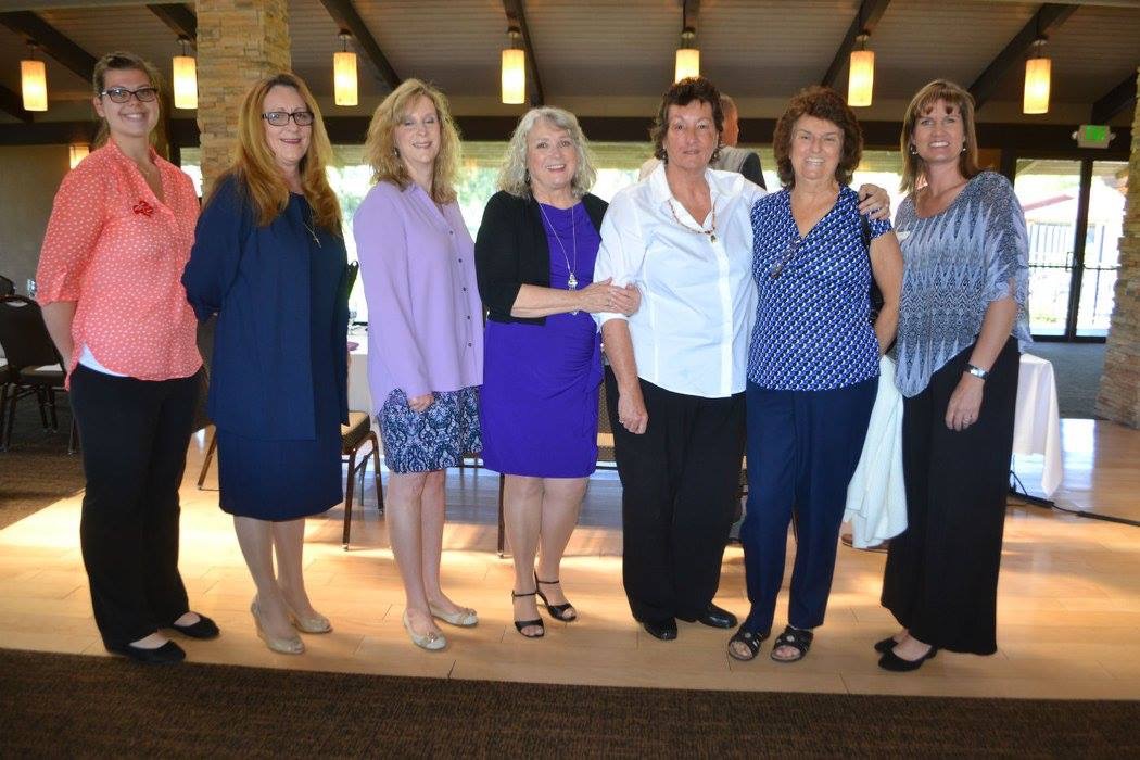 Lorrie with other attendees at the Event.