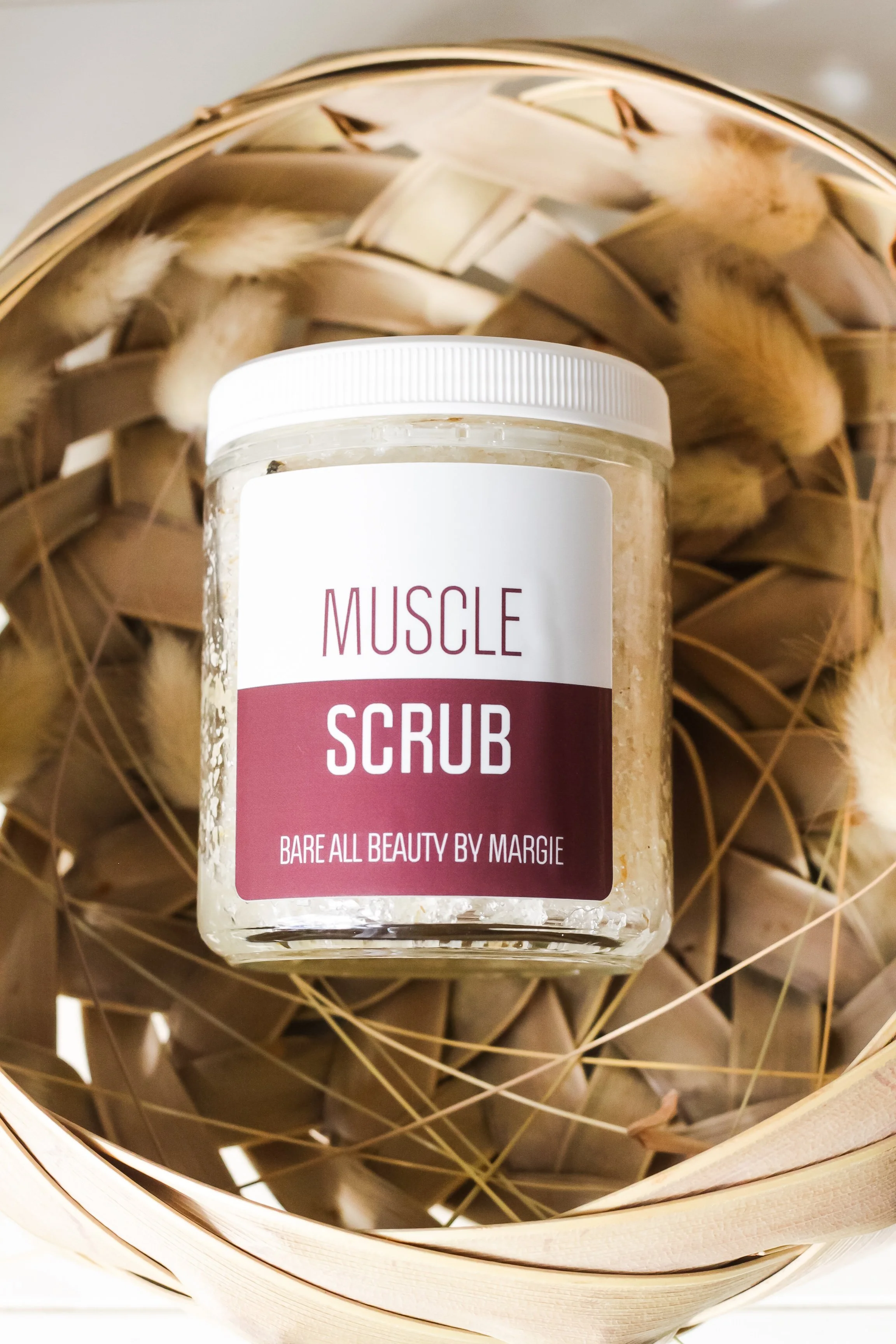 Sugar and coffee relaxing Muscle Scrub