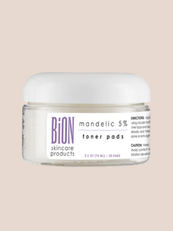 Mandelic 5% Toner Pads | Bion