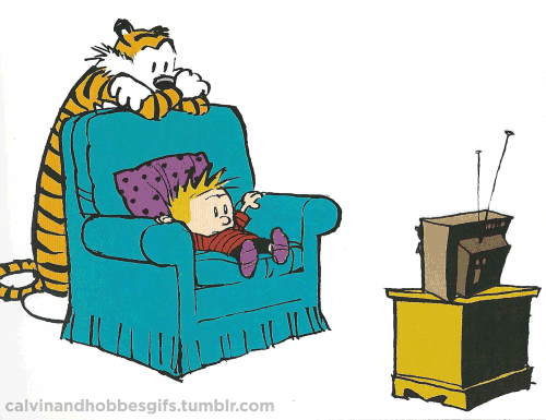 Most of us exercise the art Calvin has perfected. 