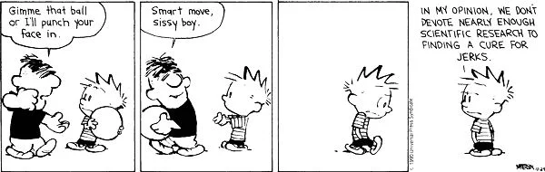 Calvin & Hobbes Bullies 2