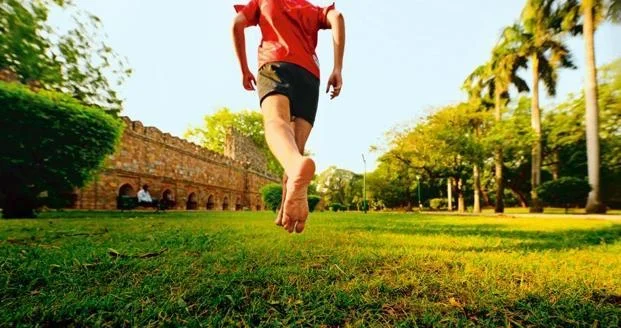 In Lodhi Garden. Pic courtesy Mint from my article Relearn Running