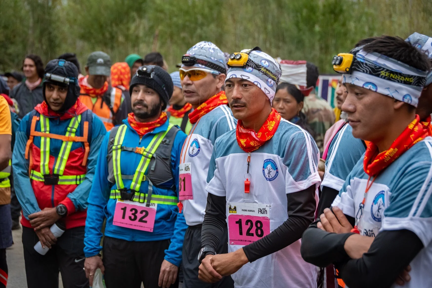 Folks from all walks of lives were at the start line. (111 kms)
