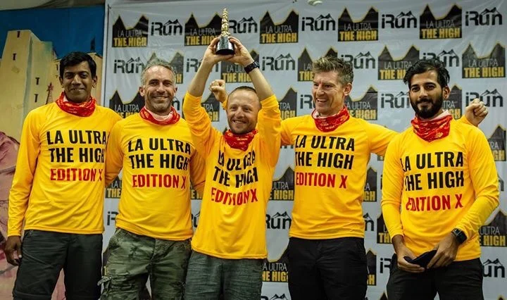 The five who attempted 555 kms this year