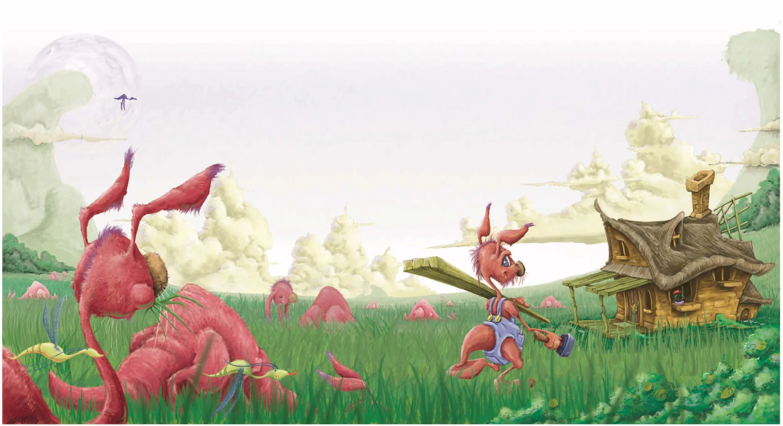DONFINKLE VONKRINKLE (double page spread) photoshop