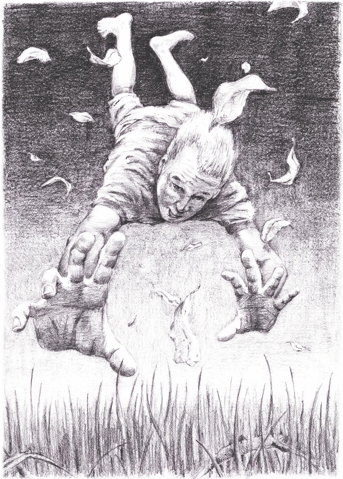 FEET WON'T TOUCH THE GROUND graphite