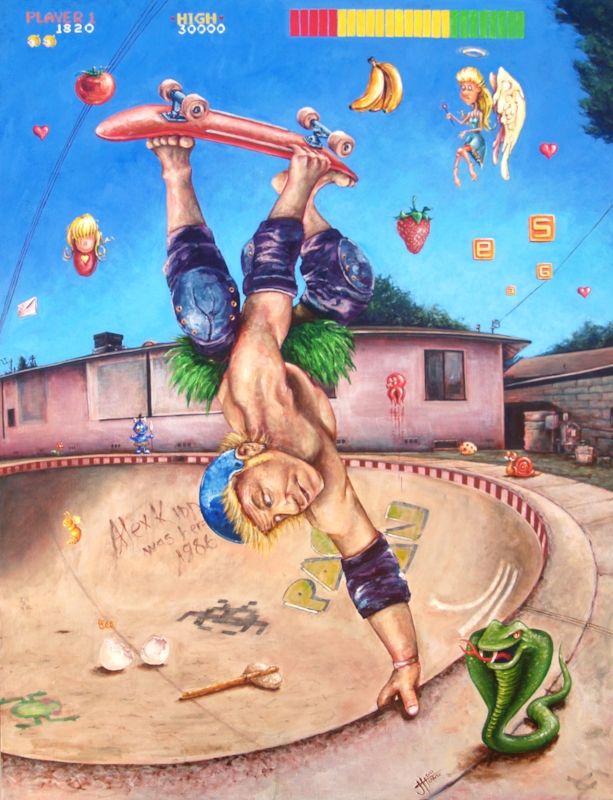 WONDERBOY (A Midlife Crisis) oil