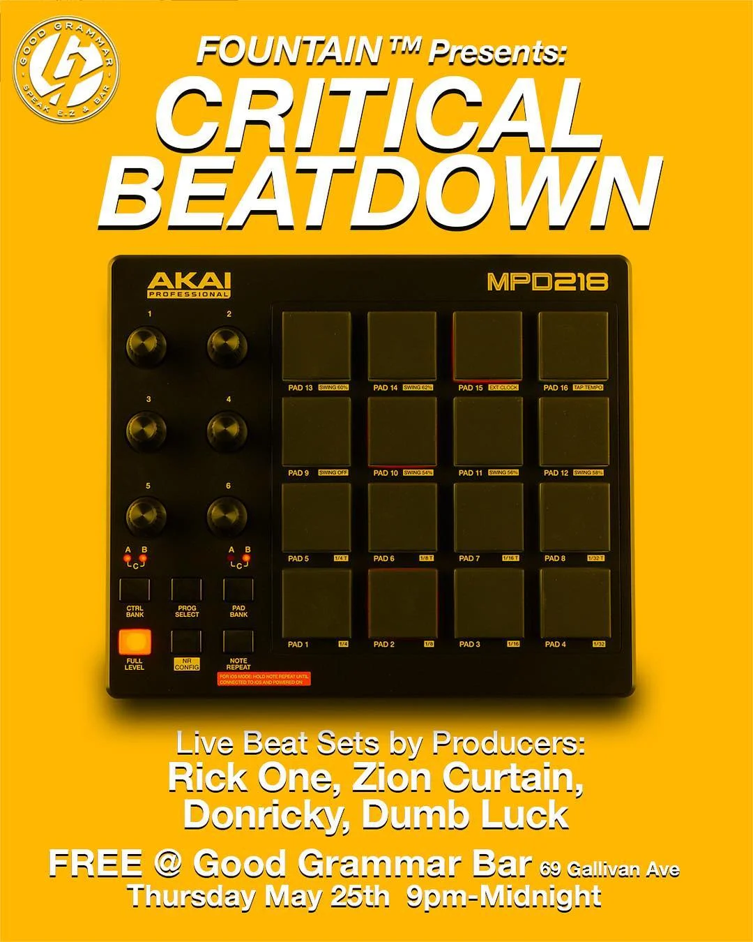 Critical Beatdown 5/25 
