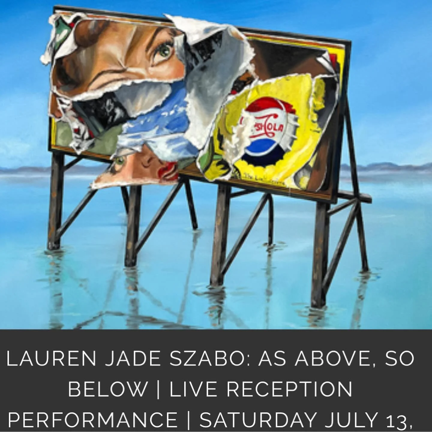 Join us for a live performance in collaboration with dance artist Morgan Olson and vocal artist Rowan Katz @mo.olsonnn @rowankatz at my upcoming solo show &ldquo;As Above, So Below&rdquo;and in conjunction with the inaugural Northern California open 