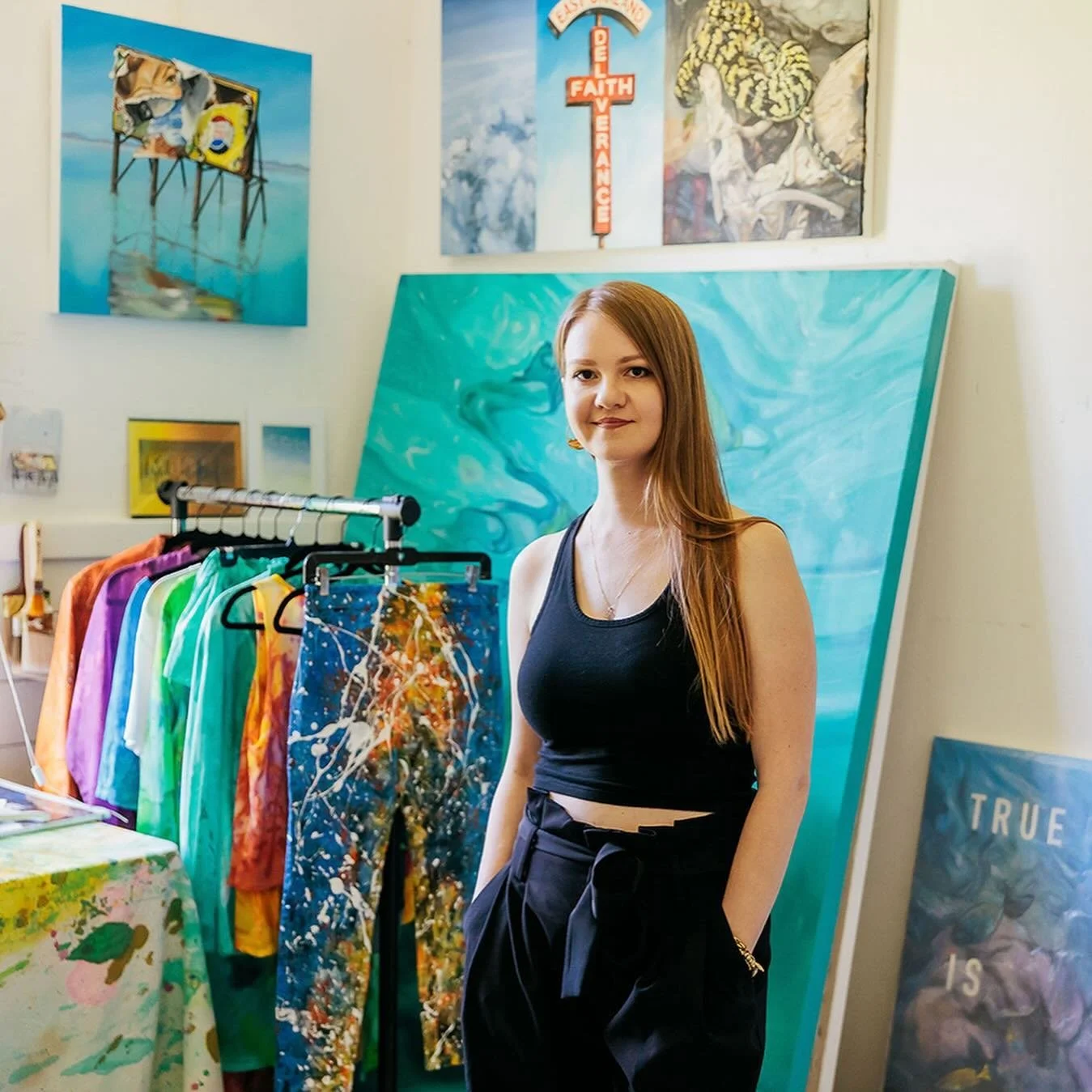 Thanks @voyagelamag for the press and to @vita_hewitt_art_and_wanderings for the photos for the write up on my life and work. Hope you&rsquo;ll join us @marinmoca to see &ldquo;As Above, So Below&rdquo;, opening next weekend, July 13 from 2-4pm, runn