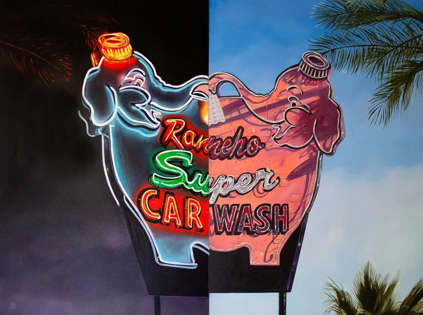 &ldquo;Equinox&rdquo;, oil on canvas, 48 x 36 inches, 2024, on view at my solo show, &ldquo;As Above, So Below&rdquo;, through September 28 @marinmoca 
Thank you @vita_hewitt_art_and_wanderings for the stunning photos featuring @mo.olsonnn and @rowan