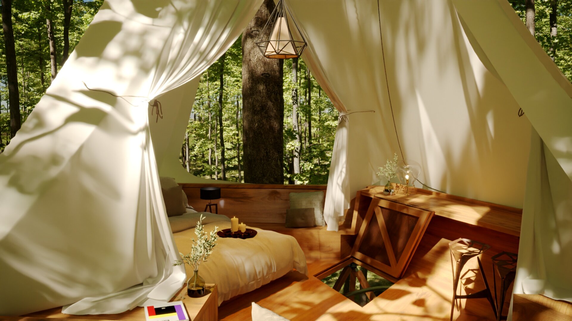 Indoor of a treehouse (Copy)